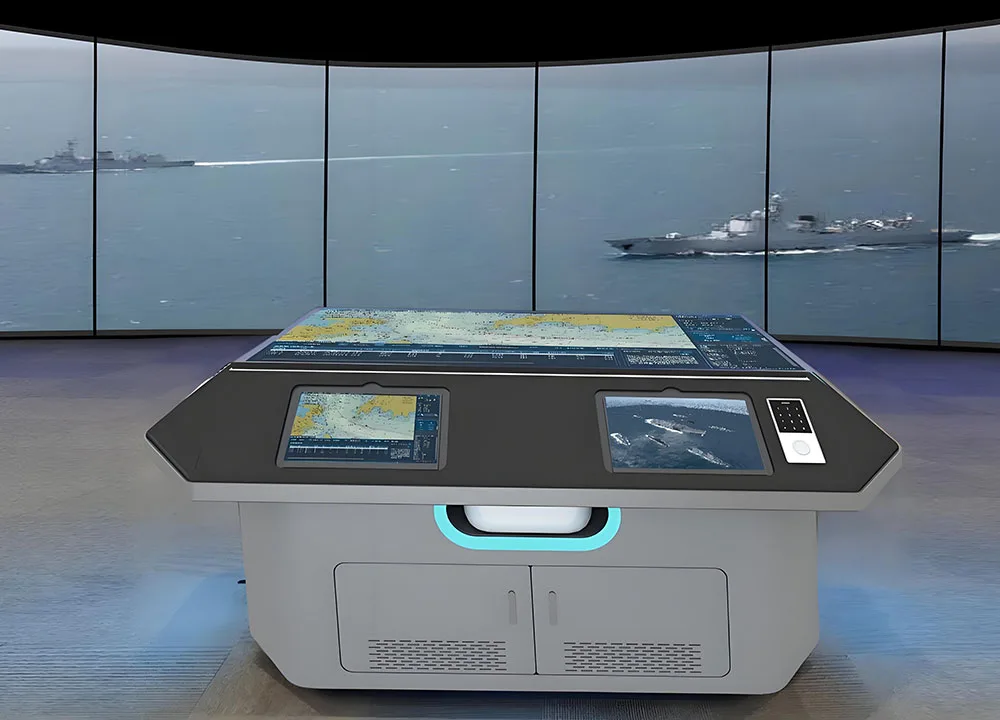Digital-twin Electronic Sand Table