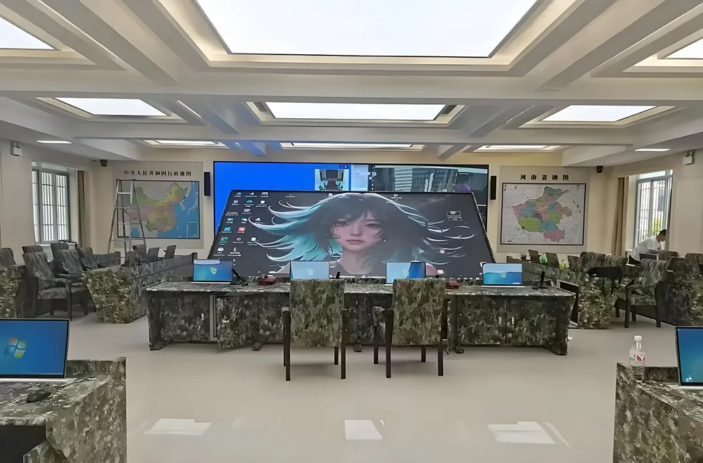  interactive LCD military sand table